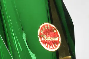 Flavio Poli - Sommerso vaas in groen en geel - Uitgevoerd door Seguso kopen? Bied vanaf 1!