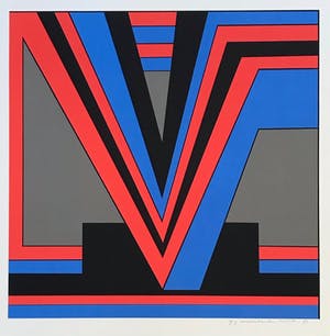 Guy Vandenbranden - Prachtige gesigneerde zeefdruk - 144/150 - 1974 - Nieuwstaat! kopen? Bied vanaf 145!