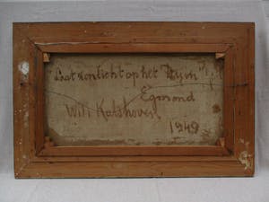 Willem C. Kalshoven - Laat zonlicht op het duin Egmond kopen? Bied vanaf 225!
