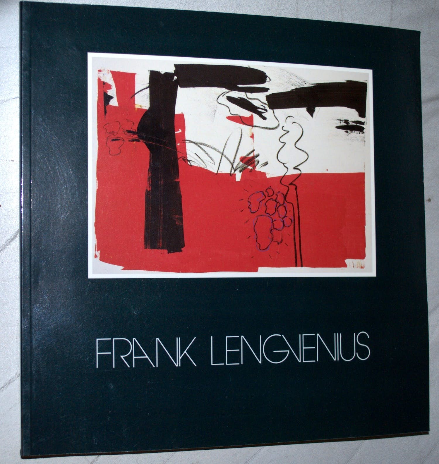 Frank Lengvenius - gesigneerd, met voorwoord door Pieter Defesche verkocht voor € 15!
