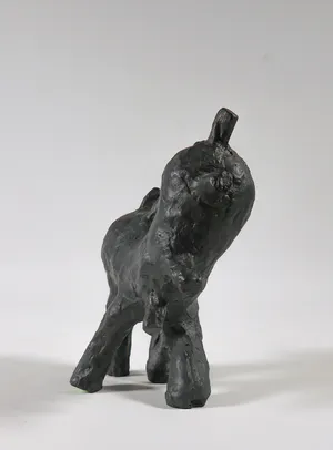 Christien Rijnsdorp - Twee dierfiguren van kunsthars, Lips & Bobbels kopen? Bied vanaf 1!