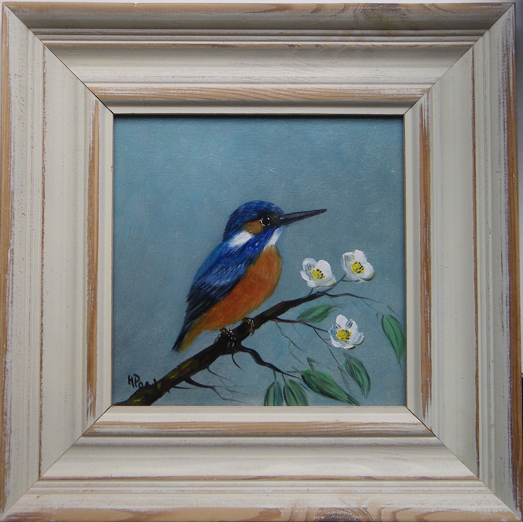 Henk Poeder - ijsvogel verkocht voor € 75!
