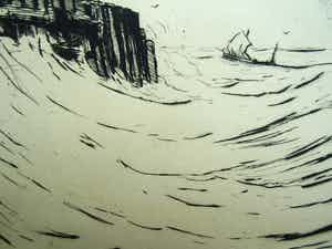 Carel Nicolaas Storm van 's-Gravesande - GOLFSLAG BIJ DE KUST verkocht voor € 39!