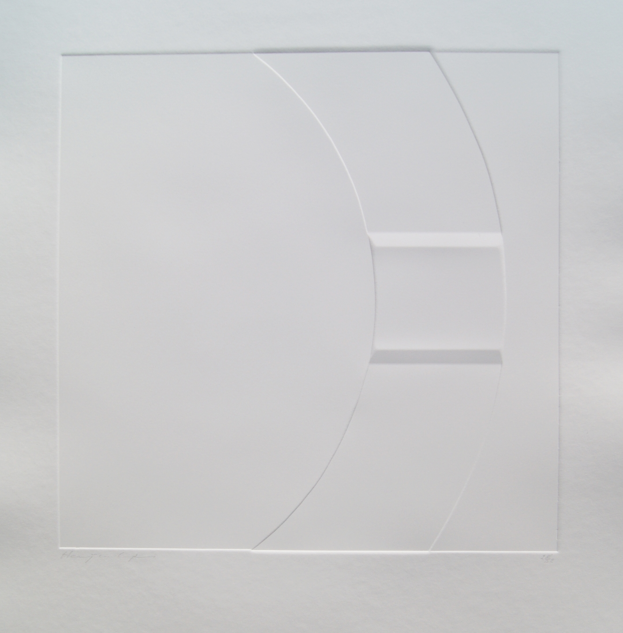 Harry van Kuyk - minimalistische diepdruk - 1973 - ZERO kopen? Bied vanaf 325!