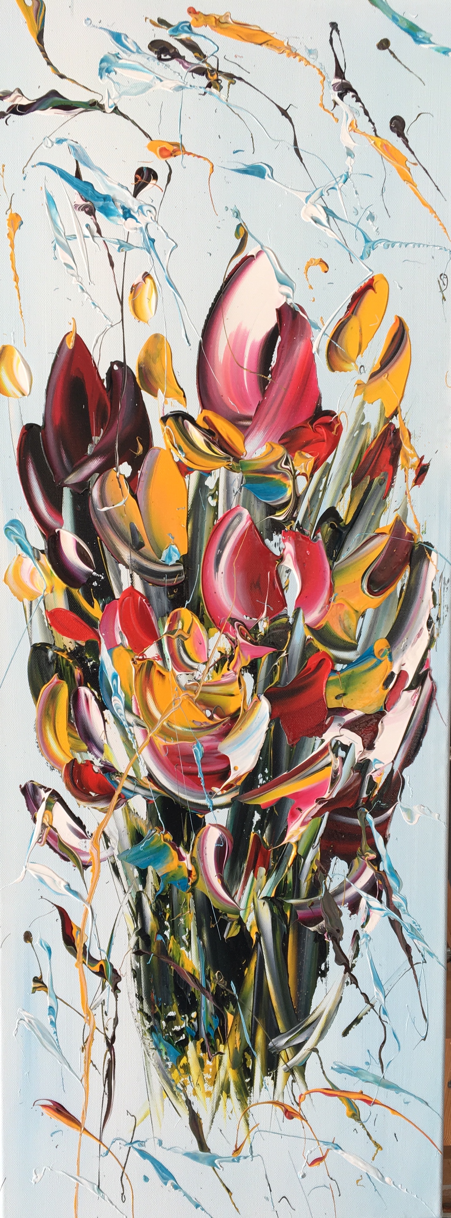 Gena Genadyj - Fantasie bloemen verkocht voor € 1!