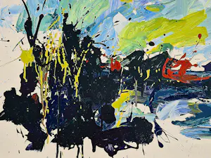 Henk Hofstra - Groot en krachtig expressionistisch olieverf op karton - gesigneerd kopen? Bied vanaf 123!