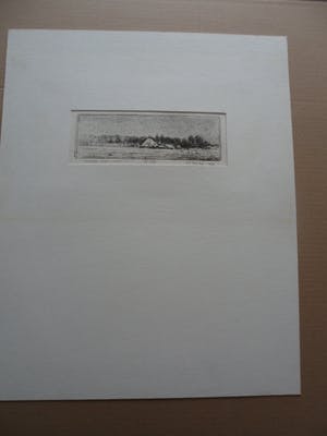 Piet Hein Zijl - Droge naald. Titel, Landschap Wijdewormer. kopen? Bied vanaf 20!