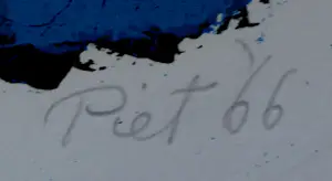 Piet van Stuivenberg - Litho met collage: Ard Schenk - unicum - 1966 kopen? Bied vanaf 50!