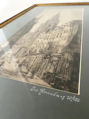 Eugene Rensburg - Brussel door Eug Rensburg ca. 1900 kopen? Bied vanaf 1!