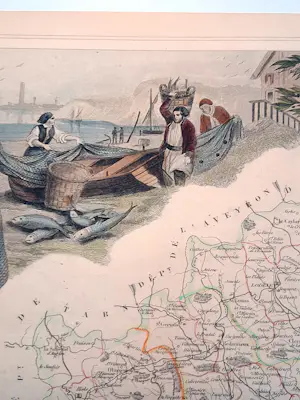Victor Jules Levasseur - Illustrierter Nationalatlas (Südregion 21) – ca. 1845–1856 kaufen? Bieten Sie von 200!