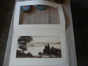 Sidney Tushingham - Ets, Landschap kopen? Bied vanaf 15!