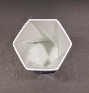 Jan van der Vaart - zeshoekige cilindervormige vaas kopen? Bied vanaf 49!