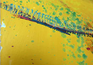 Franscz Witte - Acryl op paneel, Zonder titel - Ingelijst kopen? Bied vanaf 1!