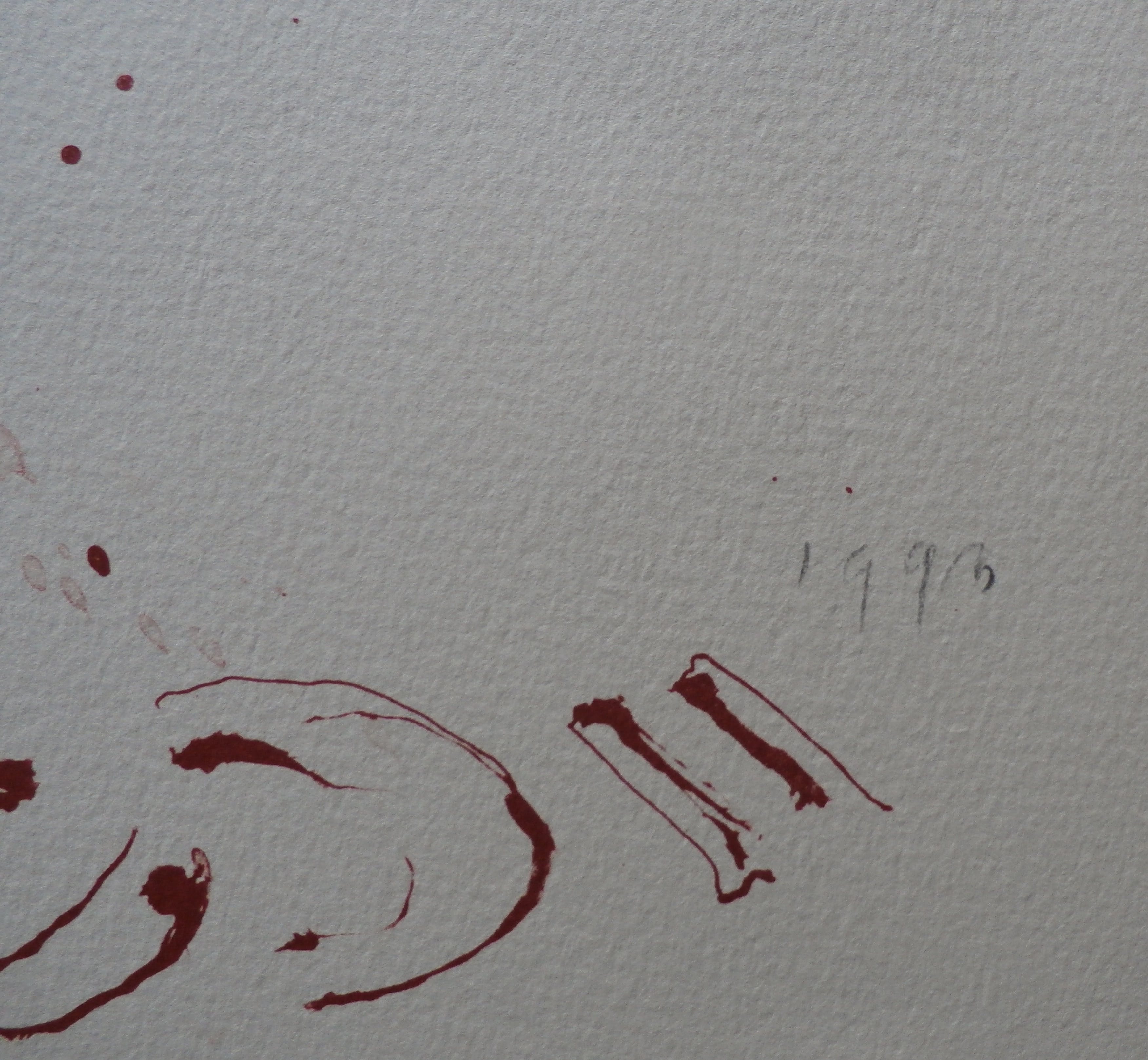 Sam Drukker - litho: buikdanseres - 1993 kopen? Bied vanaf 135!