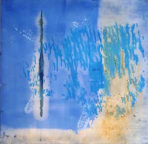 Kees de Vries - Abstracte compositie | Unica verkocht voor € 165!