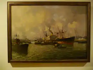 Marius de Jongere - Havenzicht Rotterdam verkauft für € 440!
