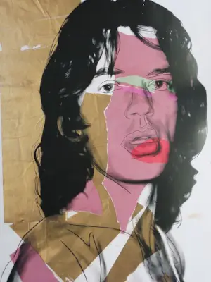 Andy Warhol - Mick Jagger (orig. 1975) - Museum Moderner Kunst Wien - 2010 kopen? Bied vanaf 1!