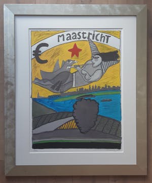 Corneille - Zeefdruk " Maastricht " uit 2001 kopen? Bied vanaf 160!