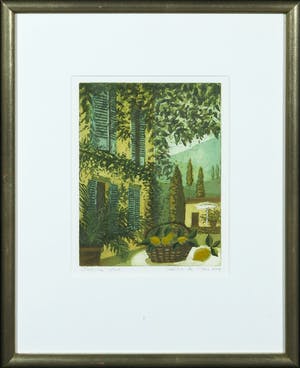 Laetitia de Haas - Ets en aquatint, Toscane - Ingelijst kopen? Bied vanaf 35!