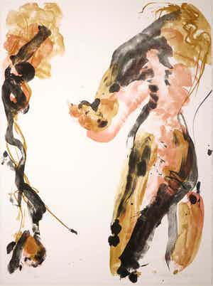 Ger Lataster - Litho, Zonder titel verkocht voor € 50!