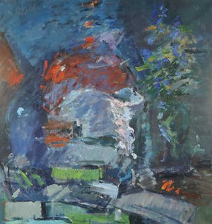 Toon de Haas - Olieverf op doek, Stilleven - Ingelijst (Groot) kopen? Bied vanaf 1!