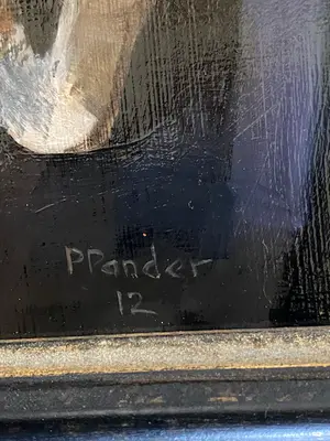 Pieter Pander - Slapend hondje "Bones" kopen? Bied vanaf 1050!