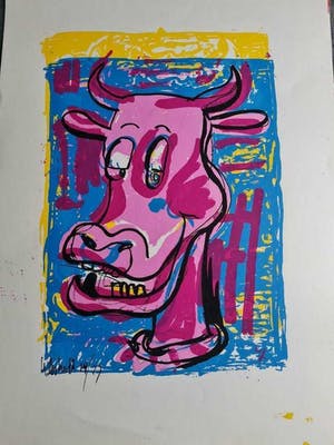 Peter Klashorst - 8 zeefdrukkken in zeer goede staat , gesigneerd kopen? Bied vanaf 250!