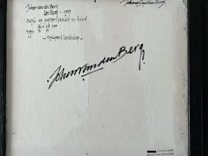 Johan van den Berg - OPLOPEND LANDSCHAP kopen? Bied vanaf 75!