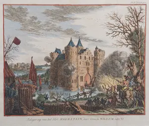 Simon Fokke - Slot Hagestein Utrecht Vijfheerenlanden Oude Gravure 1770 kaufen? Bieten Sie von 35!