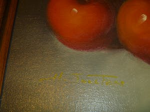 Niet of onleesbaar gesigneerd - zeer fraai stilleven met certificaat kopen? Bied vanaf 1!