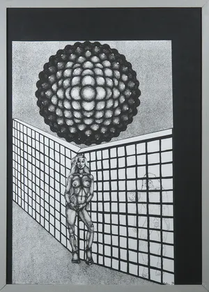 Ruud Aarbodem - Zeefdruk, Tautra 2 - Ingelijst kopen? Bied vanaf 1!