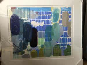 Darja Vos - Zeefdruk - Espaciar la Vista 1 (1992) verkocht voor € 55!