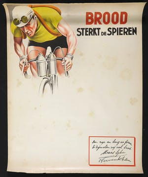 Curiosa - Affiche, Brood sterkt de spieren kopen? Bied vanaf 1!