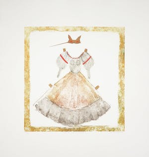 Inez Creuwels - Ets, Baljurk met feestmasker kopen? Bied vanaf 1!