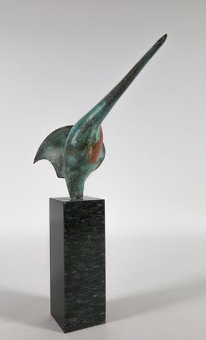 Ruurd Hallema - Bronzen beeld, Trots kopen? Bied vanaf 250!