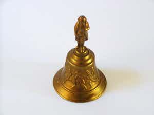 Niet of onleesbaar gesigneerd - Koperen tafelbel Napoleon verkocht voor € 1!