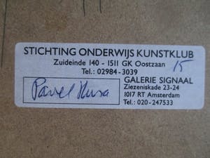 Pavel Husa - Originele houtsnedevorm kopen? Bied vanaf 40!