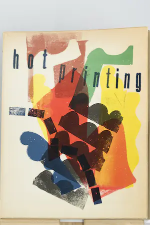 Hendrik Werkman - Hot Printing - 10 handgedrukte replica-prenten kopen? Bied vanaf 75!