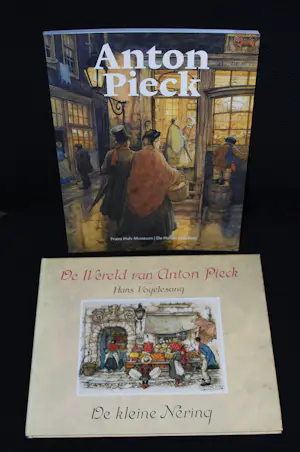 AcheterAnton Pieck - gesigneerd boek "De kleine Nering" & extra uitgave Frans Hals Museum? Enchérissez de 50!