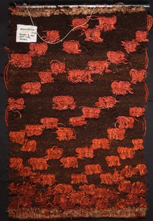 Jet van Daalen-Koers - Weefsel van wol en vlastouw, Zonder titel kopen? Bied vanaf 35!