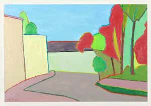 Paul Overhaus - Olieverf op board, Rond de Meermin te Edam no. 10 verkocht voor € 40!