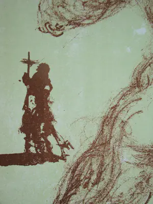AcheterSalvador Dali - De Zondaar - 1967 - Originele litho? Enchérissez de 80!