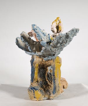 Joyce Bloem - Beschilderd keramiek, Vrijgevormd vogel figuur kopen? Bied vanaf 1!