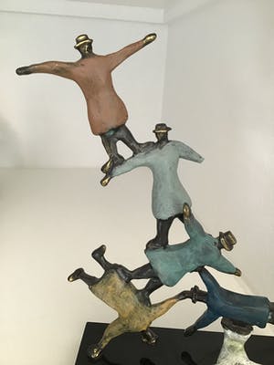 Hans Kuyper - Sculptuur “ The Sky is the Limit “ kopen? Bied vanaf 165!