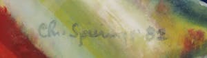 Christine Spierings - Gouache op papier, Sound - Ingelijst kopen? Bied vanaf 10!