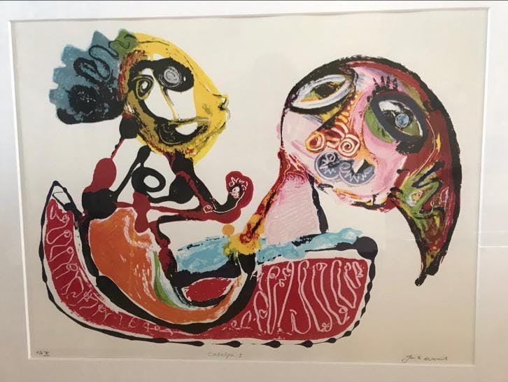 Jan te Wierik - 2 zeefdrukken,"Catalpa 1 en Catalpa 2. kopen? Bied vanaf 280!