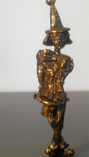 Corry Ammerlaan - Clown met hoed op en in de hand kopen? Bied vanaf 19!