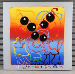 Ad Verstijnen - Kijk hij zwaait verkocht voor € 300!