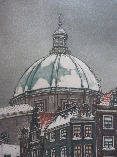 Cornelis Brandenburg - Stromarkt en Koepelkerk  kopen? Bied vanaf 150!