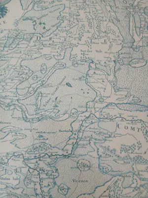 Alexis Hubert Jaillot - Litho - Kaart van Overijssel/Salland-Twente en Drenthe kopen? Bied vanaf 125!